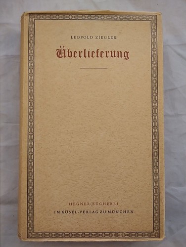 überlieferung ziegler - Überlieferung.,