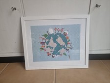 Bild, Kinderzimmer, mit Rahmen, IKEA, wie Neu