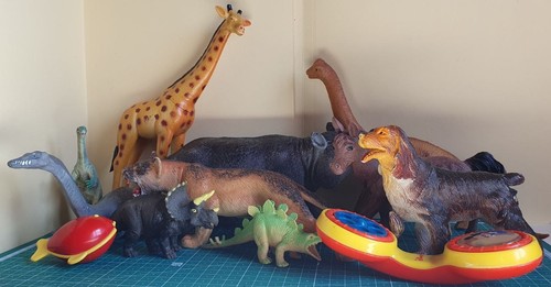 Tierfiguren konvolut nilpferd - tierfiguren,