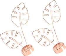 2 Stück Roségold Metall Memo