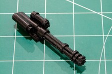 Custom Shoulder mini gun 1:12