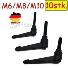 10stk Verstellbar Klemmhebel