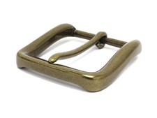 Gürtelschnalle Messing Massiv