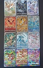 Pokemon Pocket TCG Eeveelutions Bundle Holo Fullart Custom Cards