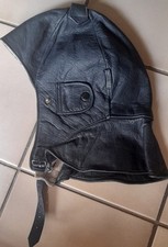 Alte Fliegerkappe -   Lederkappe  Fliegerhaube