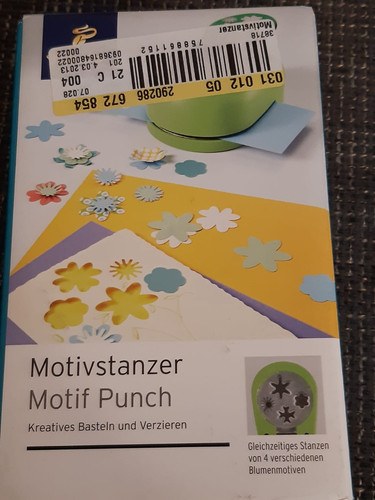 Motivstanzer groß mit - , 4