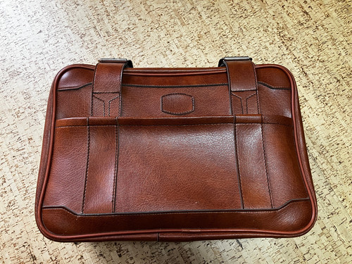 Kleiner lederkoffer braun - kleiner, in