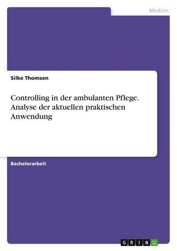 Controlling der ambulanten - in,