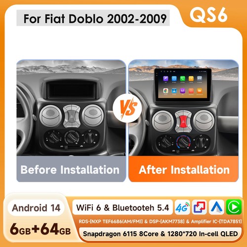 Android14 für fiat doblo - android14,