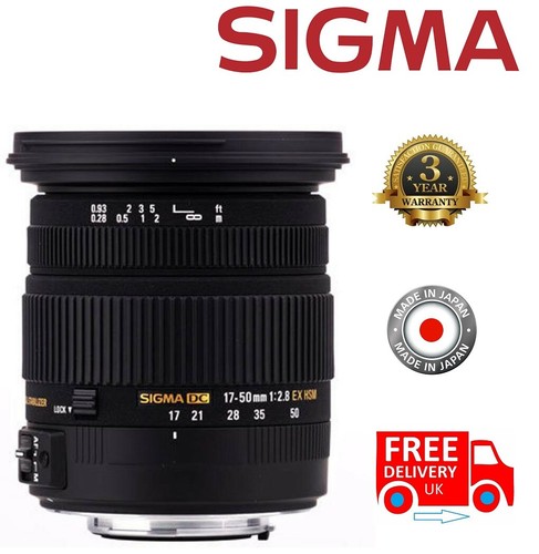 Sigma objektiv f2 8 - sigma, 17–50