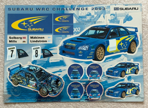 Subaru wrc challenge 2003 - subaru,