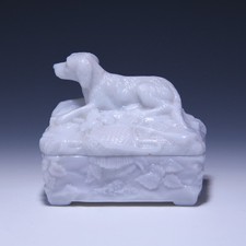 Pressglasdose JAGDHUND UND