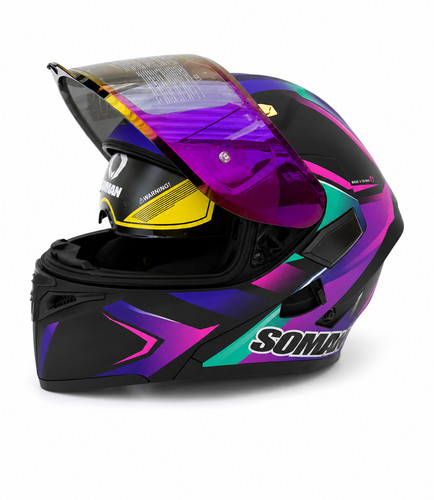 Klapphelm motorradhelm mit - klapphelm,