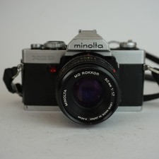 Minolta XG 9 mit MD ROKKOR