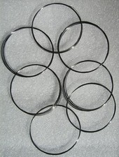 Cembalodraht, Saitenreparaturset - 7 Drähte - Roslau - alle 4 Meter lang,