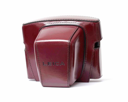 Leica tasche leder rot - tasche,
