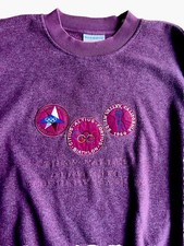 *ADIDAS OLYMPIA PULLOVER*1960 CALIFORNIA *VIII OLYMPIC*CENTENNIAL COLLECTI GR: L