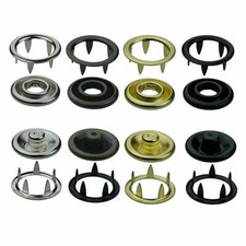 Druckknöpfe Jersey, rostfrei