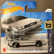 ⭐️‼️ Hot Wheels Back to the future Time Machine Hover Mode D Case 2024 60/250 ⭐️