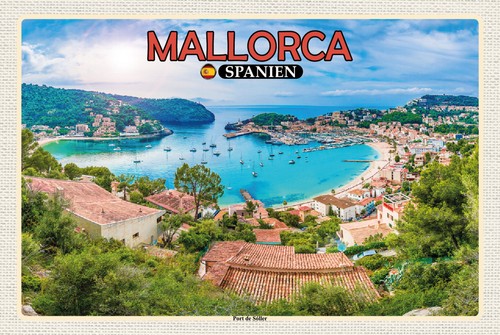 Blechschild 20x30 mallorca - blechschild,