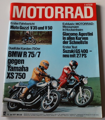 Das motorrad 1977 moto - motorrad,