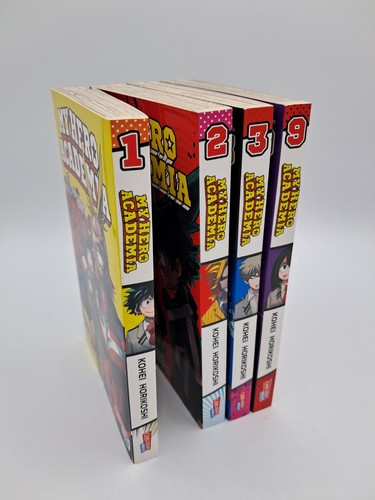 Hero academia manga - academia, 9