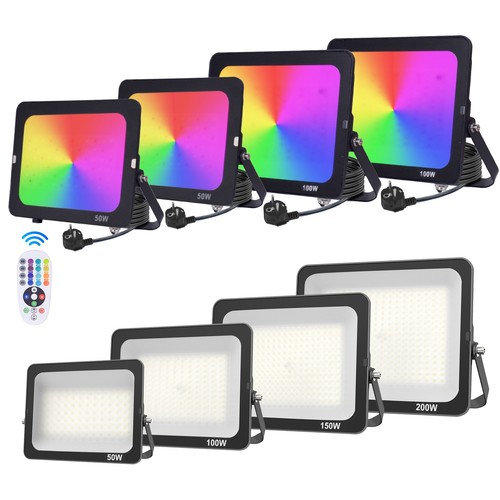 Rgb led fluter 100w - 100w, 50w