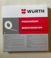 Würth Spiegelklebeband 25 mm