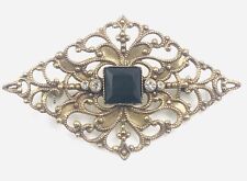 KRIKOR W. Germany  Brosche vintage sehr Elegant, Romantisch 5,5 X 3 cm