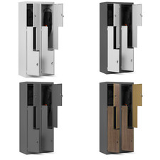 Umkleideschrank Spind Umkleidespind Metallschrank Garderobenschrank Spint Z