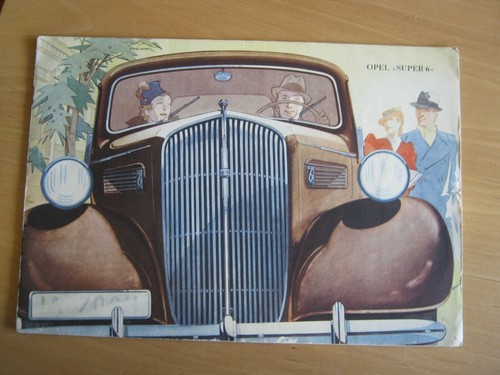 Original prospekt opel - super, 6