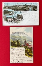 2 x Litho AK Sächsische