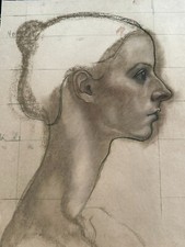 GROSSE KREIDEZEICHNUNG