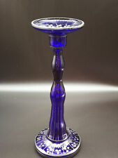 GROSSER GLAS KERZENLEUCHTER