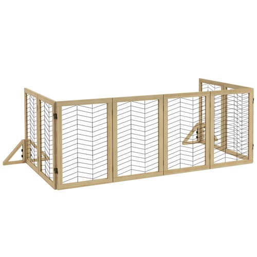 Hunde absperrgitter aus holz - hunde,