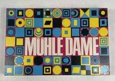 Vintage Mühle Dame Brettspiel