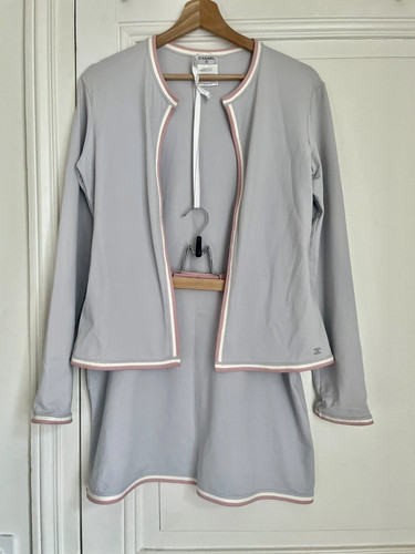 Chanel set jacke und - und, show