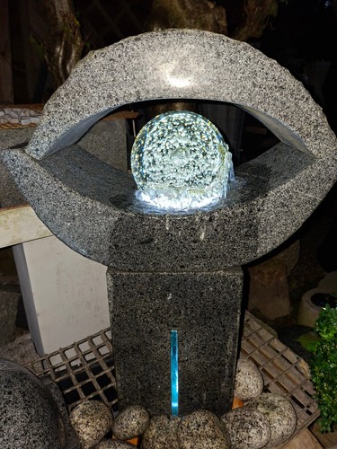 Granitbrunnen kompl set - granitbrunnen,