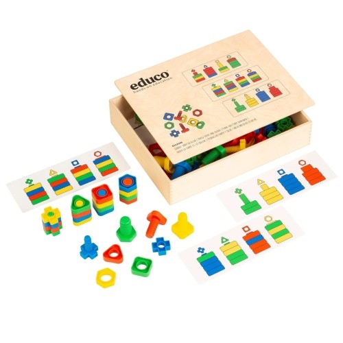 Farben und formen schraubspiel - und,