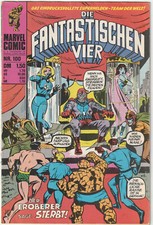 ✪ DIE FANTASTISCHEN VIER #100, Williams Verlag/Marvel Comics 1977 COMICHEFT Z2