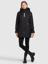 Khujo Damen Mantel kurz SHINE2 Structured XL / 42 Kapuze abnehmbar neu
