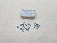 NSQ Quickly - 2x Rändelschraube f. Scheinwerfer Federscheibe NOS Lampe (39-49R)