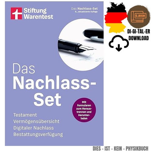 Das nachlass set die - das, nachlass-set