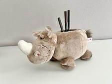 ✅ NICI "STIFTHALTER“ Nashorn Plüsch Stofftier RAR & SELTEN