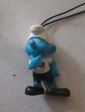 Schlümpfe  Schlumpf Handyanhänger Anhänger Fußballweltmeisterschaft Nr.6