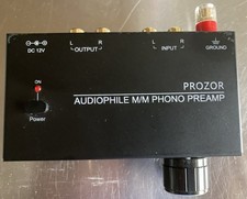 Prozor Plattenspieler Vorverstärker Audiophil MM Phono RCA Schnittstellen