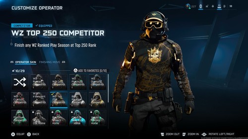 Warzone top 250 ranked - top,