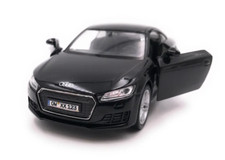 Modellauto Audi TT Kompakt Sportwagen Coupe Auto 1:34-39 Schwarz