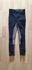 1 X USG REITHOSE Gr. 128 SCHWARZ BRAUN HELLBRAUN - WIE NEU -
