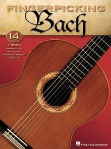 Fingerpicking bach buch - fingerpicking, |